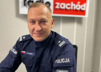 podinsp. Marcin Maludy, rzecznik lubuskiej policji Radio Zachód - Lubuskie