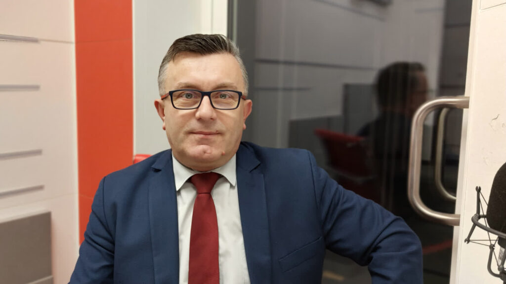 Mariusz Herbut, prezes zarządu Wojewódzkiego Funduszu Ochrony Środowiska i Gospodarki Wodnej Radio Zachód - Lubuskie