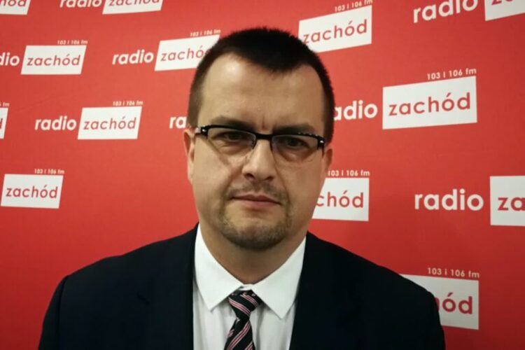 Andrzej Gonia dyrektor lubuskiego oddziału PEFRON Radio Zachód - Lubuskie