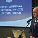 Wojewoda lubuski Władysław Dajczak spotkał się z policjantami