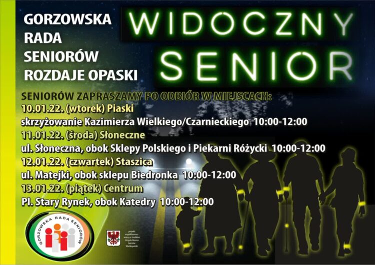 Widoczny senior w Gorzowie