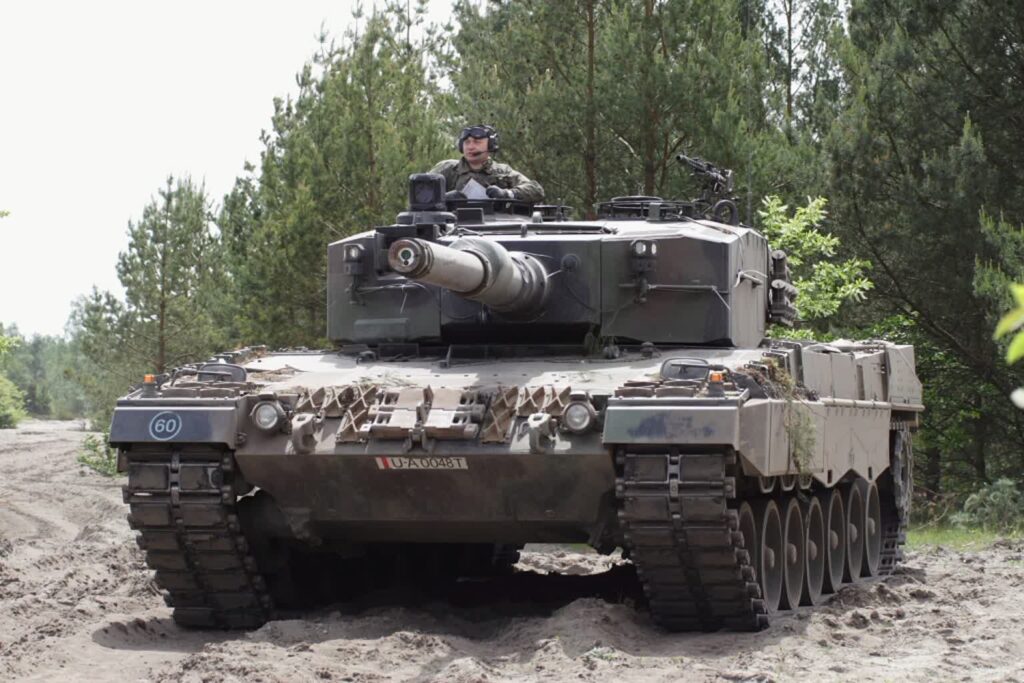 Leopard 2A4. Fot. Ministerstwo Obrony Narodowej