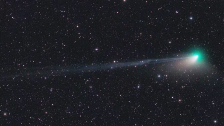 Kometa C/2022 E3 (ZTF). Fot. Twitter/C/2022 E3 (Comet ZTF)
