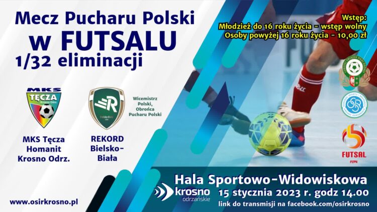 Tęcza zmierzy się z renomowanym futsalowym zespołem Radio Zachód - Lubuskie