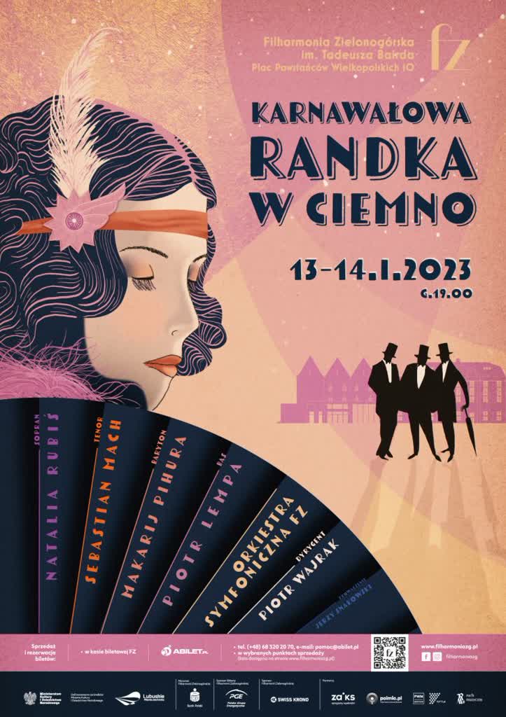 Karnawałowa Randka w Ciemno z Filharmonią Zielonogórską Radio Zachód - Lubuskie