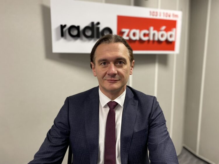 Krzysztof Kielec, prezes Kostrzyńsko-Słubickiej Specjalnej Strefy Ekonomicznej Radio Zachód - Lubuskie