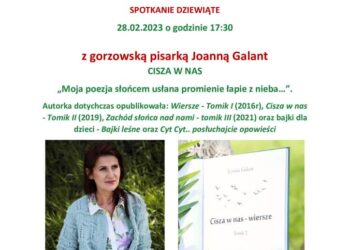 PTTK zaprasza na spotkanie z pisarką Joanną Galant Radio Zachód - Lubuskie