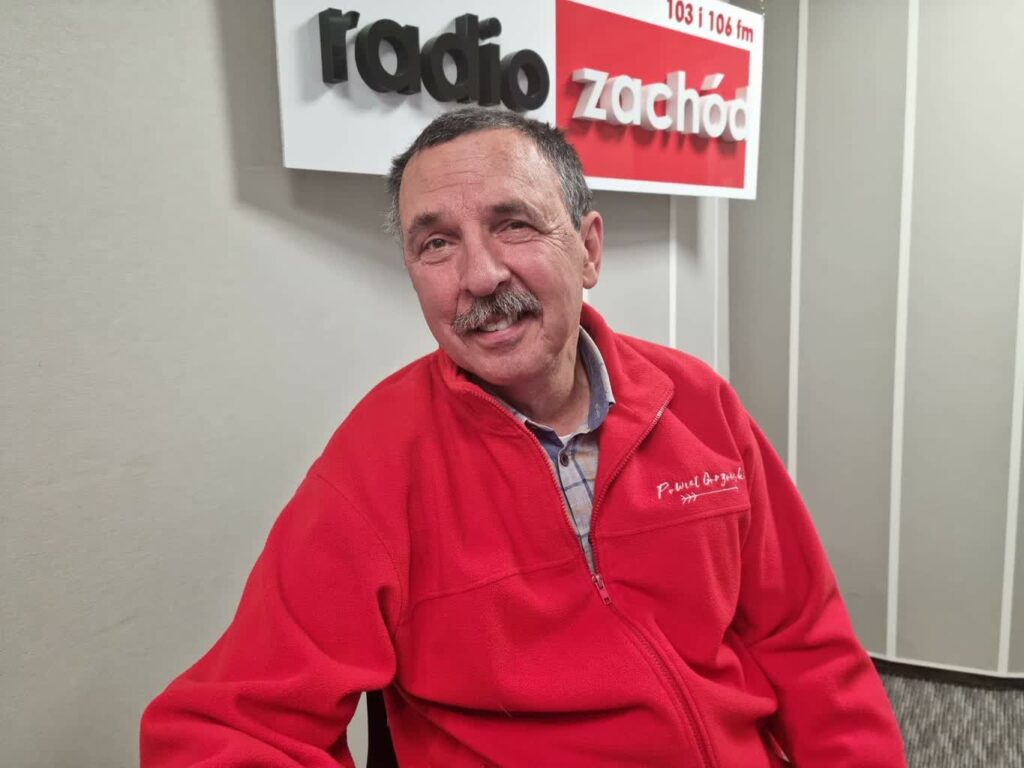 Zbigniew Rudziński, szef PTTK Radio Zachód - Lubuskie