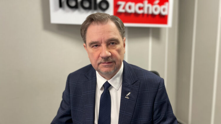 Piotr Duda, przewodniczący NSZZ "Solidarność" Radio Zachód - Lubuskie