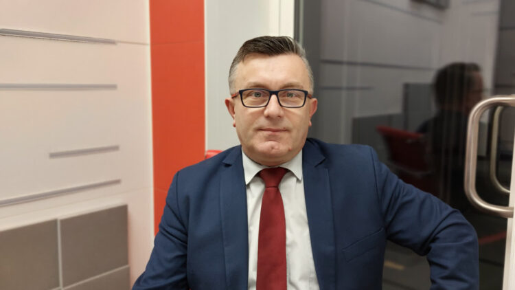 Mariusz Herbut, prezes zarządu Wojewódzkiego Funduszu Ochrony Środowiska i Gospodarki Wodnej Radio Zachód - Lubuskie