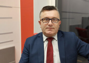 Mariusz Herbut, prezes zarządu Wojewódzkiego Funduszu Ochrony Środowiska i Gospodarki Wodnej Radio Zachód - Lubuskie