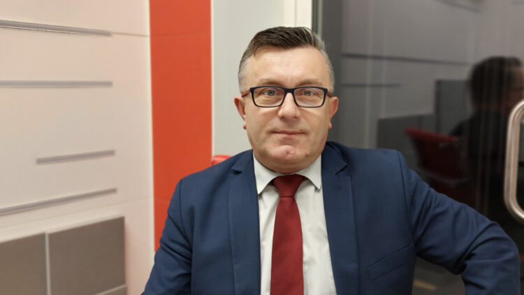 Mariusz Herbut, prezes zarządu Wojewódzkiego Funduszu Ochrony Środowiska i Gospodarki Wodnej Radio Zachód - Lubuskie