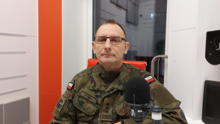 Płk. Grzegorz Dyrka, szef Ośrodka Zamiejscowego Centralnego Wojskowego Centrum Rekrutacji Radio Zachód - Lubuskie