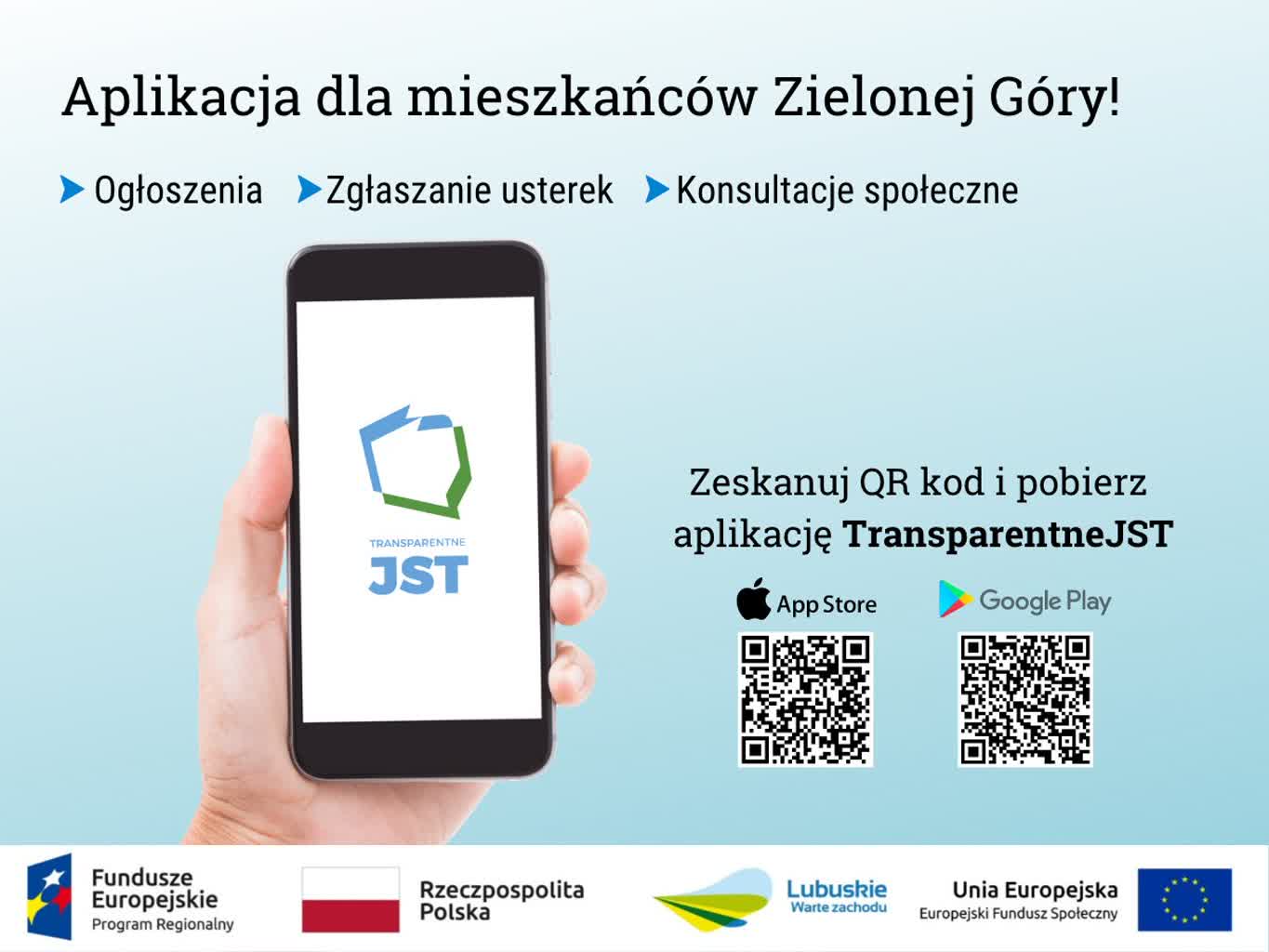 Urząd miasta Zielona Góra przygotował aplikację „TransparentneJST” Radio Zachód - Lubuskie