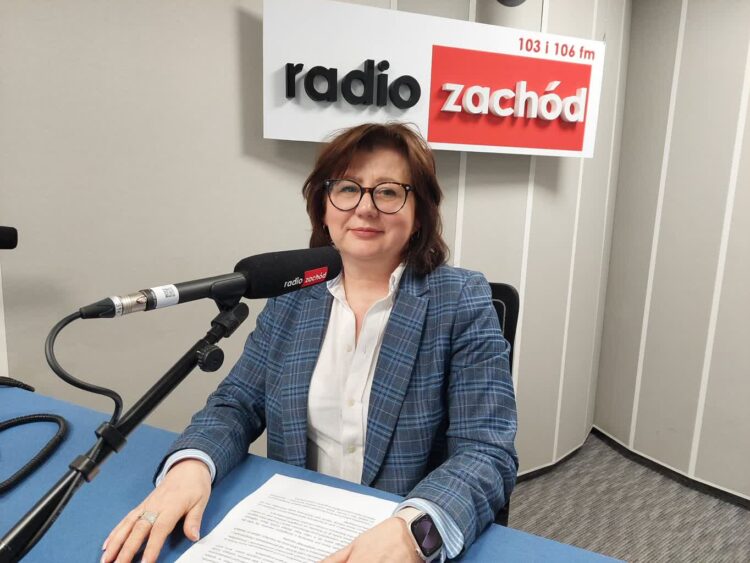 Joanna Kasprzak - Perka, prezes Centrum Sportowo - Rekreacyjnego Słowianka Radio Zachód - Lubuskie