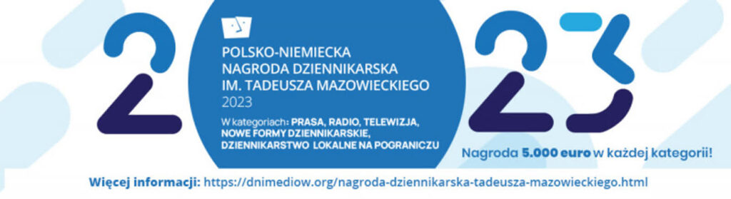 Cezary Galek z konkursową nominacją Radio Zachód - Lubuskie