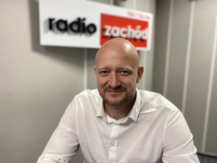 Tomasz Rafalski, radny Gorzowa Wlkp. Radio Zachód - Lubuskie