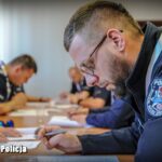 Fot. Lubuska Policja. Konkurs "Policjant Ruchu Drogowego Edycja 2023"