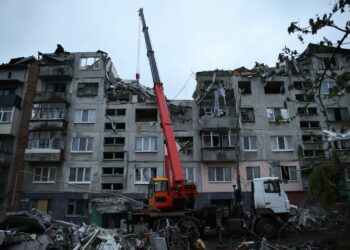 W Słowiańsku Rosjanie zniszczyli 30 bloków, zginęło 11 osób Radio Zachód - Lubuskie
