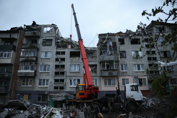 W Słowiańsku Rosjanie zniszczyli 30 bloków, zginęło 11 osób Radio Zachód - Lubuskie