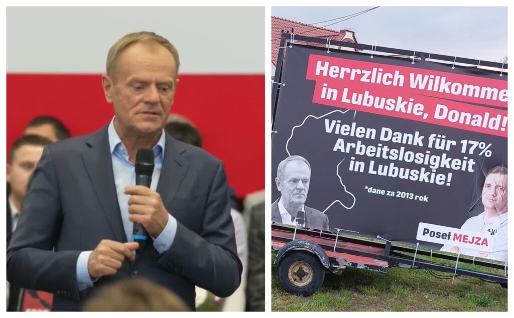 D. Tusk obraża wyborców PiS. A w Sulechowie chcą go wywieźć na taczkach Radio Zachód - Lubuskie