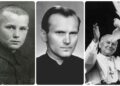 Karol Wojtyłą, Jan Paweł II. Kolaż zdjęć