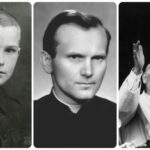 Karol Wojtyłą, Jan Paweł II. Kolaż zdjęć