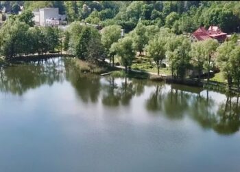 Jezioro Przytoczno w Przytocznej [LUBUSKIE Z DRONA] Radio Zachód - Lubuskie