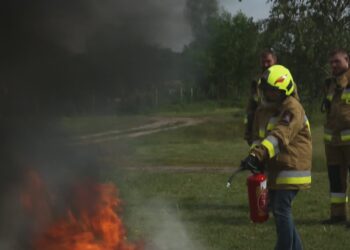 Wielka zadyma w Małych Podmoklach Radio Zachód - Lubuskie