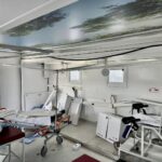 Fot. Ukraińskie Towarzystwo Czerwonego Krzyża. Pracownicy i wolontariusze Ukraińskiego Czerwonego Krzyża nie odnieśli obrażeń