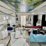 Fot. Ukraińskie Towarzystwo Czerwonego Krzyża. Pracownicy i wolontariusze Ukraińskiego Czerwonego Krzyża nie odnieśli obrażeń