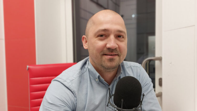 Szymon Naglik, pełniący obowiązki wójta gminy Gubin. Radio Zachód - Lubuskie