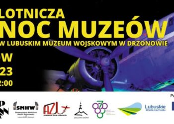 Lotnicza Noc Muzeów w Drzonowie Radio Zachód - Lubuskie