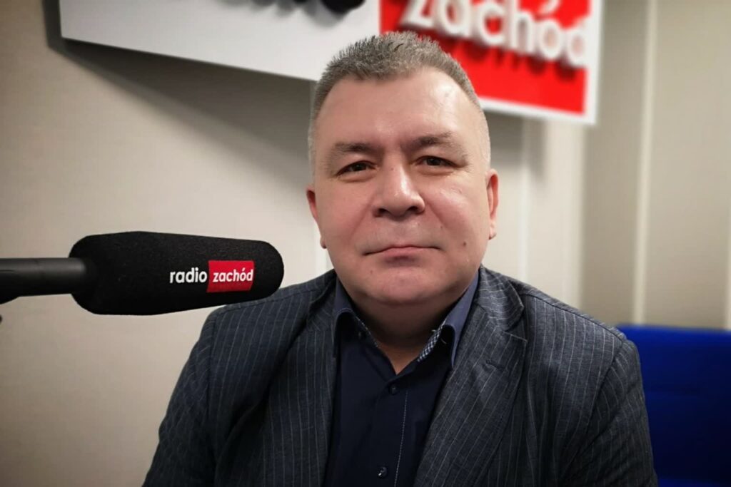 Waldemar Rusakiewicz. szef gorzowskiej Solidarności Radio Zachód - Lubuskie