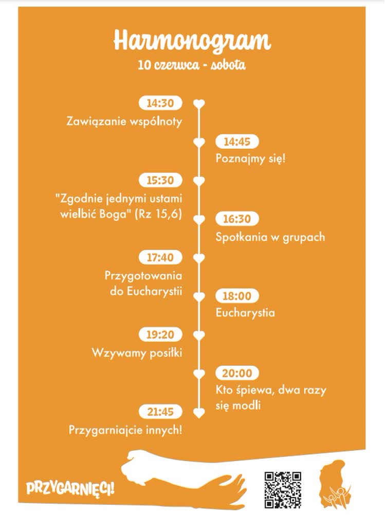 Diecezjalne Dni Młodzieży już w ten weekend 11 Harmonogram DDM.jpg