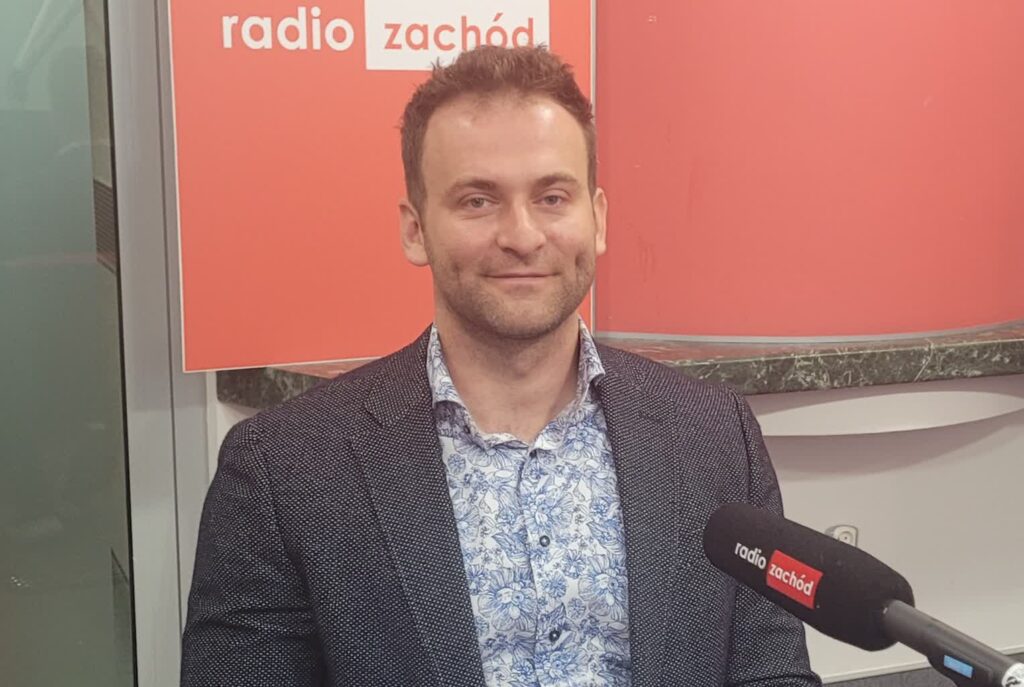 Mateusz Kurowski, wiceprezes LZS Polonia Nowe Kramsko Radio Zachód - Lubuskie