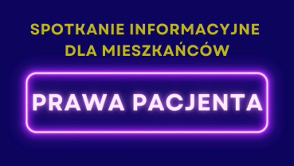 Spotkanie o prawach pacjenta