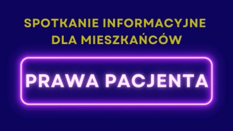 Spotkanie o prawach pacjenta