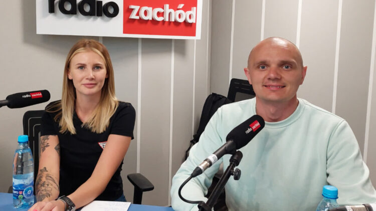 Sandra Kwiatkowska i Dawid Kuraszkiewicz Radio Zachód - Lubuskie