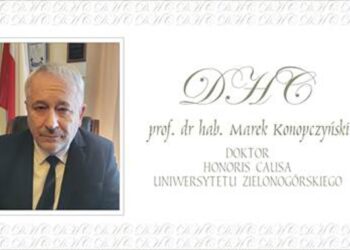 Prof. Marek Konopczyński wyróżniony tytułem doktora honoris causa UZ Radio Zachód - Lubuskie