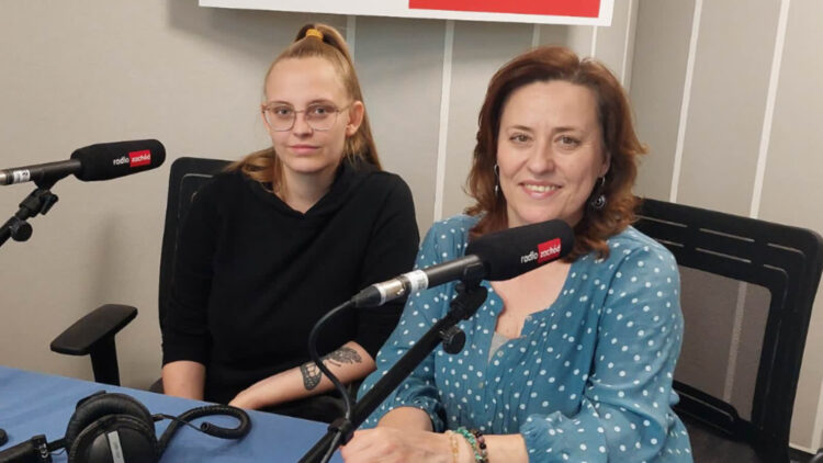 Małgorzata Jakubowska i Julia Sikorska z Fundacji Obrony Praw Zwierząt Anaconda Radio Zachód - Lubuskie