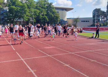 W Zielonej Górze zorganizowano event KidsRun Radio Zachód - Lubuskie