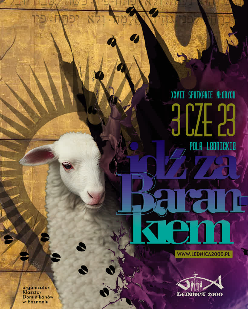 Młodzież z diecezji wyruszyła na Lednicę 10 Plakat Lednica.png