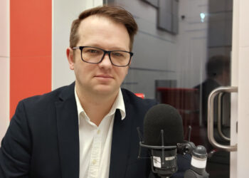 Janusz Życzkowski, redaktor naczelny Gazety Lubuskiej oraz Gazety Wrocławskiej Radio Zachód - Lubuskie