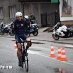 Lubuski policjant na podium Mistrzostw Polski Policji Tour de Pologne Radio Zachód - Lubuskie