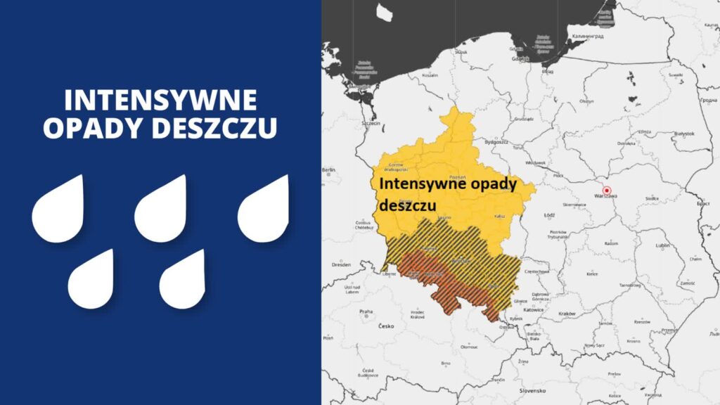 Podwyższone stopnie alertów w Lubuskiem! Burze z gradem na wschodzie i południu Polski Radio Zachód - Lubuskie