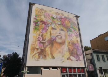 Zielona Góra ma nowy mural Radio Zachód - Lubuskie