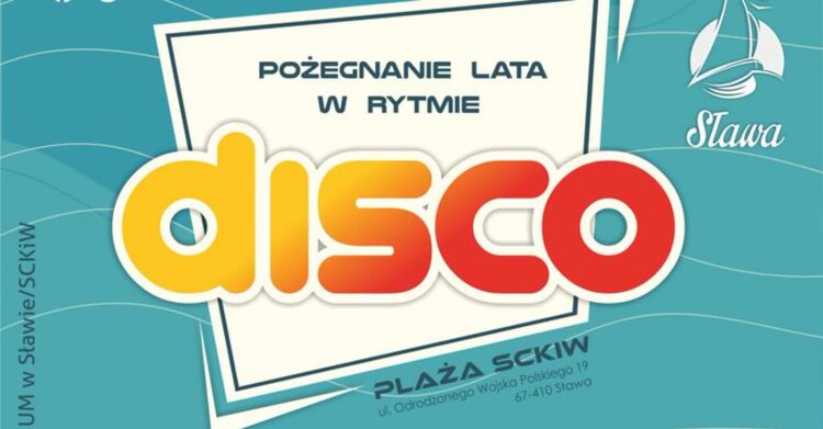 Koncert w Sławie - plakat