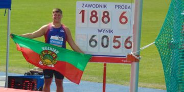 Dyskobol Lewkowicz z rekordem życiowym, ale za podium Radio Zachód - Lubuskie