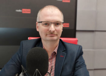 Mariusz Szlachetka, pełniący obowiązki wójta gminy Przewóz Radio Zachód - Lubuskie